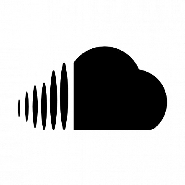 Black soundcloud 5 icon - Free black site logo icons