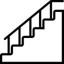 Stairs icon vector ~ Icons ~ Creative Market