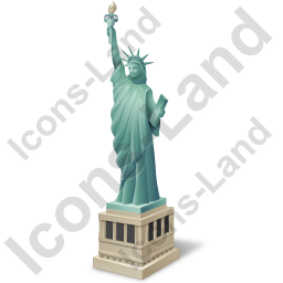 Travel Statue Of Liberty icon free download as PNG and ICO formats 