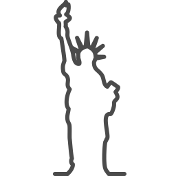 Travel Statue Of Liberty Icon | iOS 7 Iconset 
