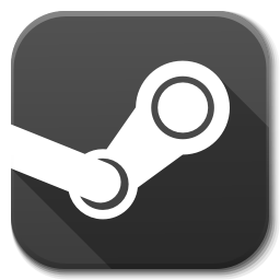 Flat Shadow Steam Icon Multiple Colors by flat-icons 