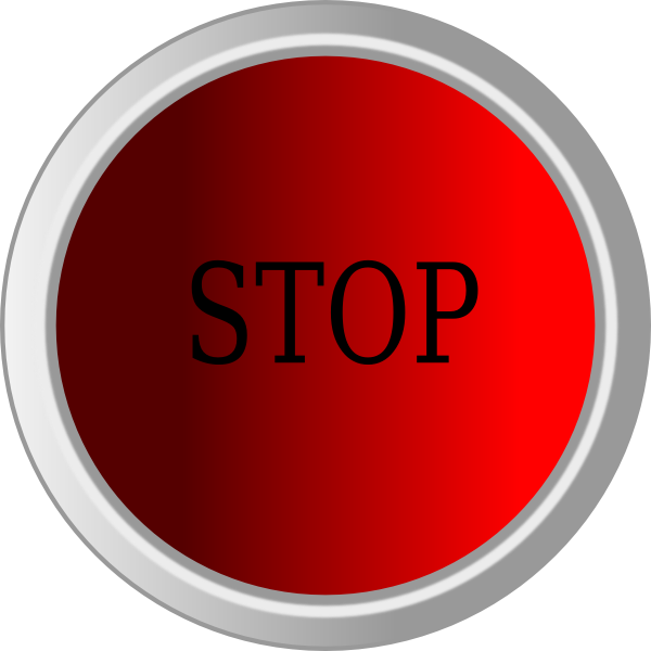 Stop Button (Buttons) Icon #001640  Icons Etc