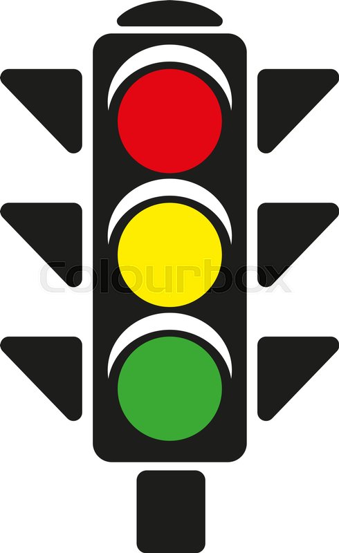 Traffic light icon Royalty Free Vector Image - VectorStock
