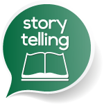Storytelling Icon Set With Speech Bubbles Stock Vector 