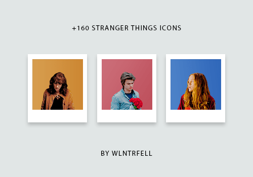 Stranger Things Icons by Martin Balle - Dribbble