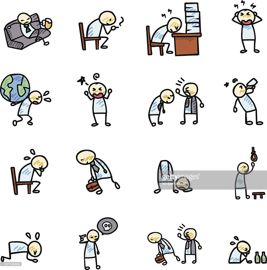 Stressed Icon, PNG/ICO Icons, 256x256, 128x128, 64x64, 48x48 