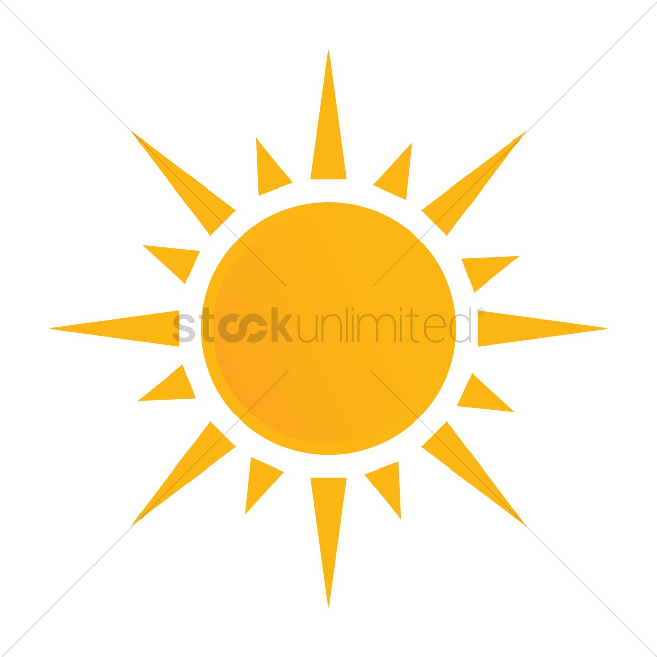 Practical sun icon vector Free Vector / 4Vector