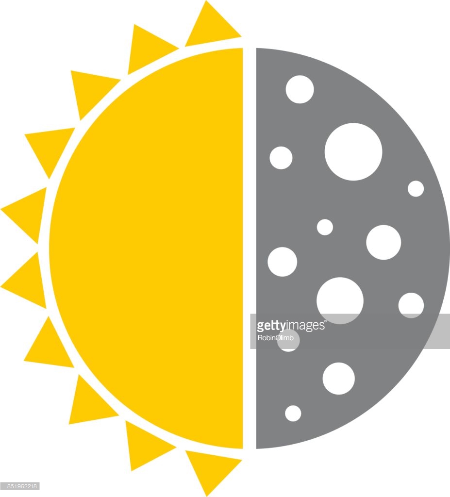 Sun Moon Eclipse Svg Png Icon Free Download (#541900 