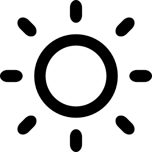 Sun Icon  | 