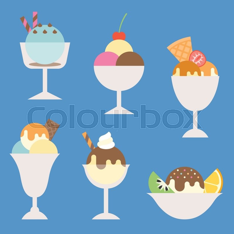Ice-cream-sundae icons | Noun Project