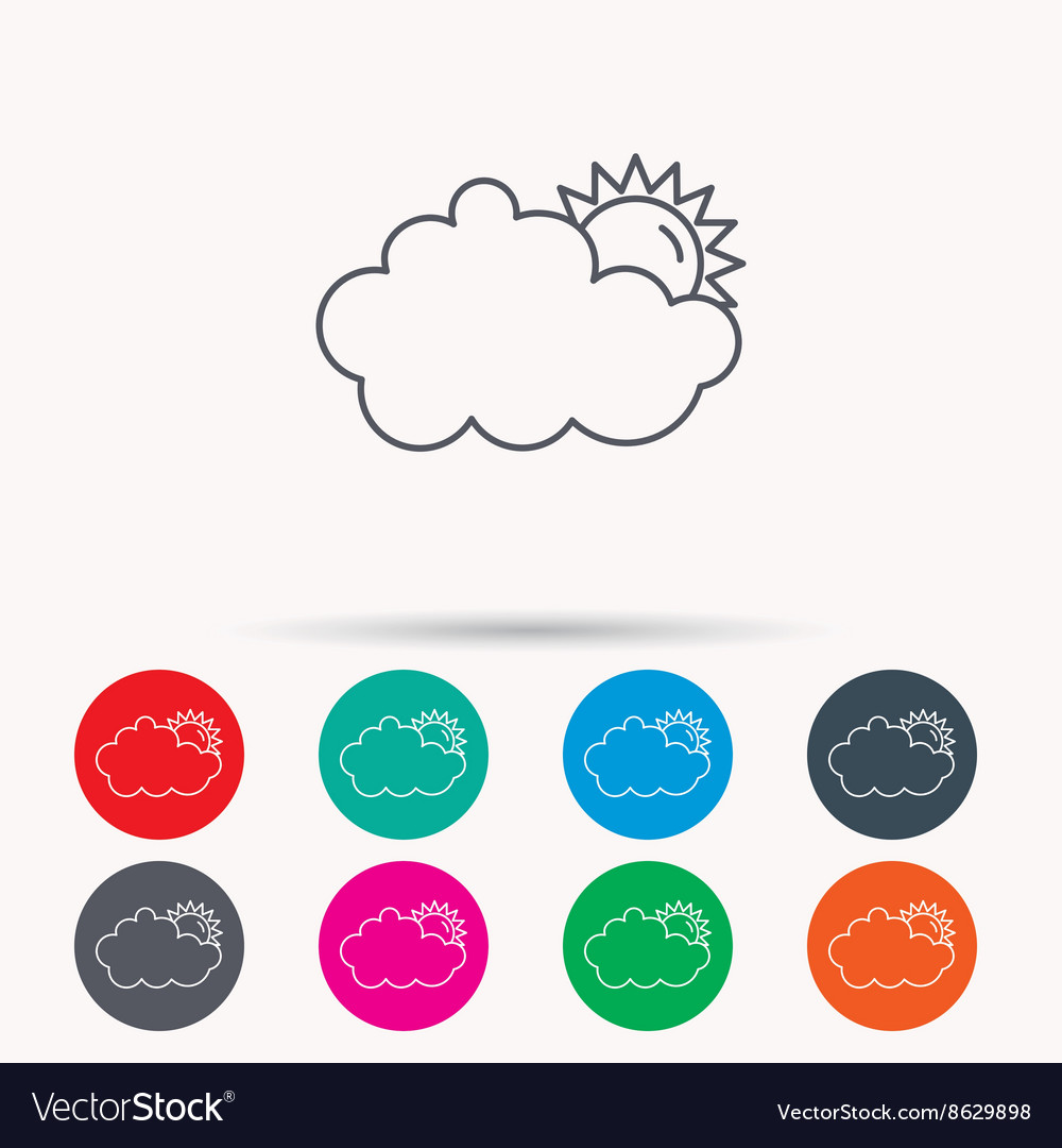 Weather Partly Cloudy Day Icon | iOS 7 Iconset 