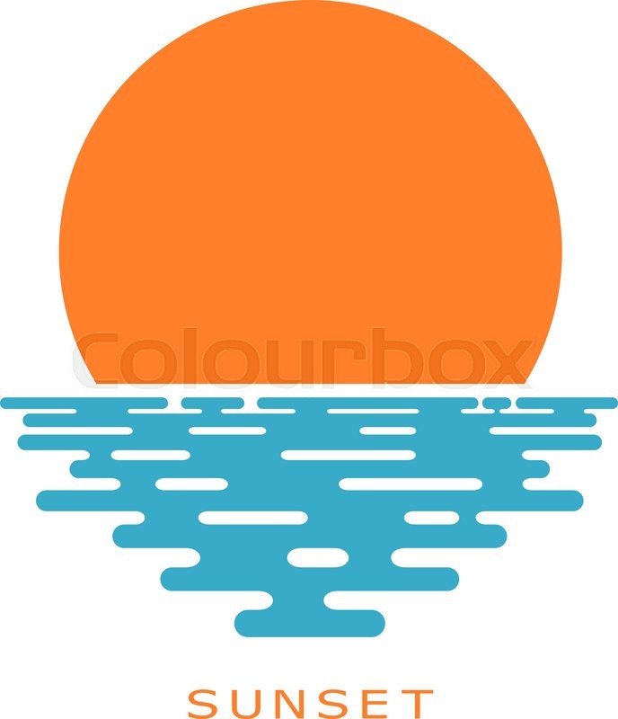 sunrise sunset icon  Stock Vector  porjai #138682836