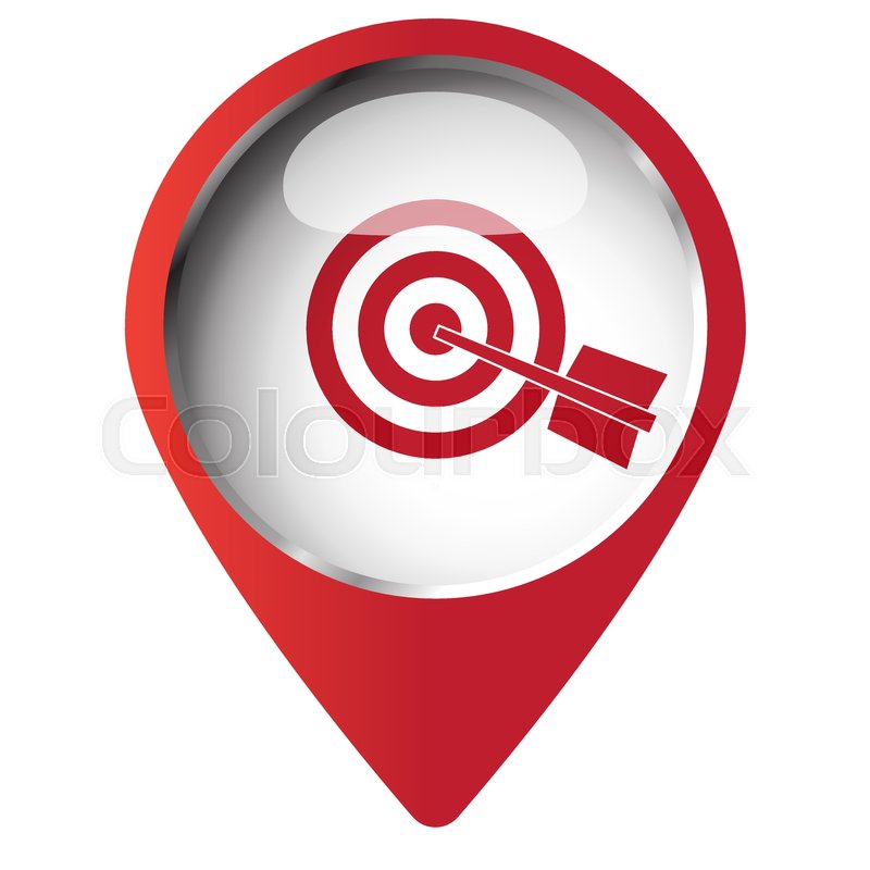 Aim, arrow, business, focus, goal, target icon | Icon search engine