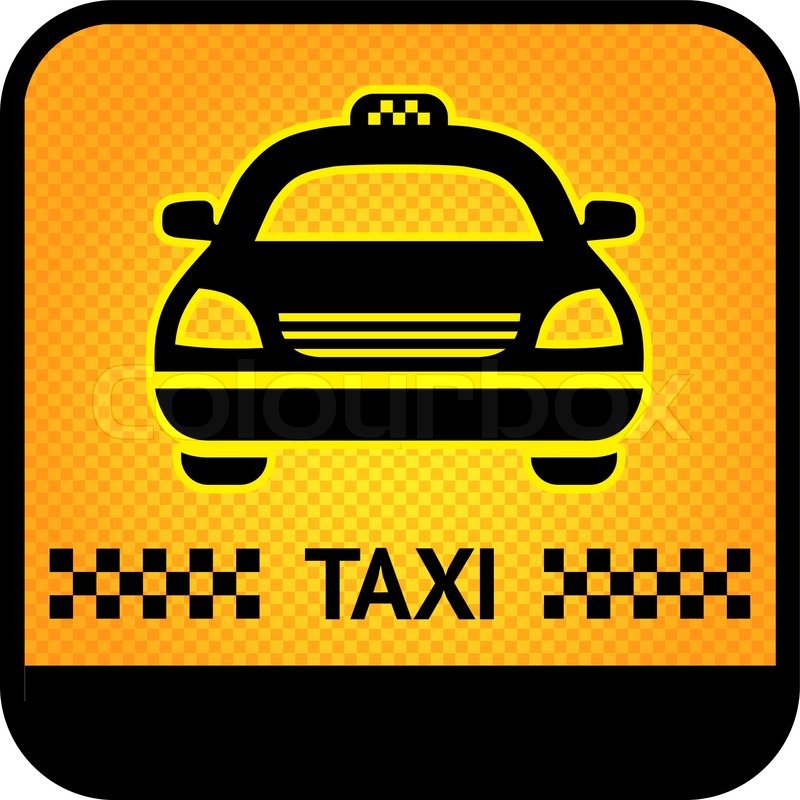 Taxi car icon Royalty Free Vector Image - VectorStock