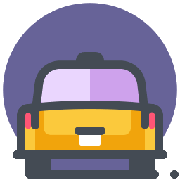Motor vehicle,Purple,Yellow,Clip art,Illustration,Vehicle,School bus