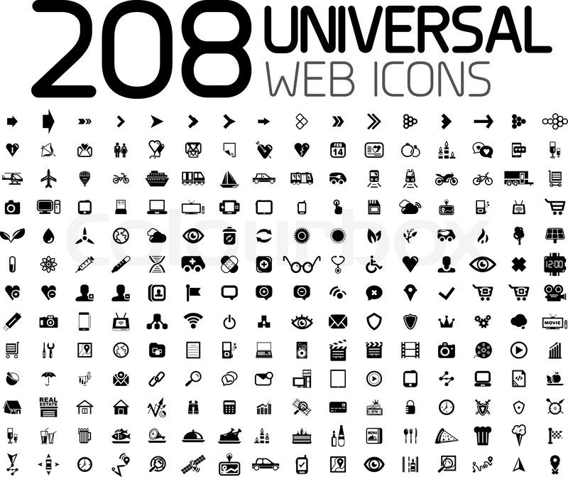 Technology Icon Set 100 free icons (SVG, EPS, PSD, PNG files)