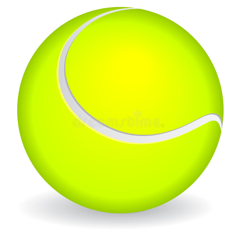 Tennis Ball Icon Clip Art at  - vector clip art online 