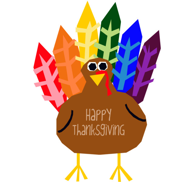 Turkey character thanksgiving icon Royalty Free Vector Image