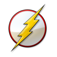 The Flash Sign Icon - free download, PNG and vector