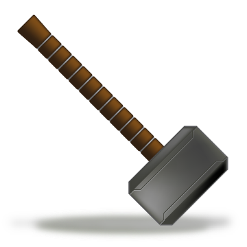 Thor Hammer Icon #73898 - Free Icons Library