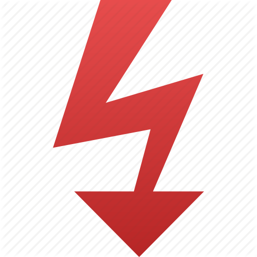 Flash Icon Bolt Lightning Vector Lightning Stock Vector 447771367 