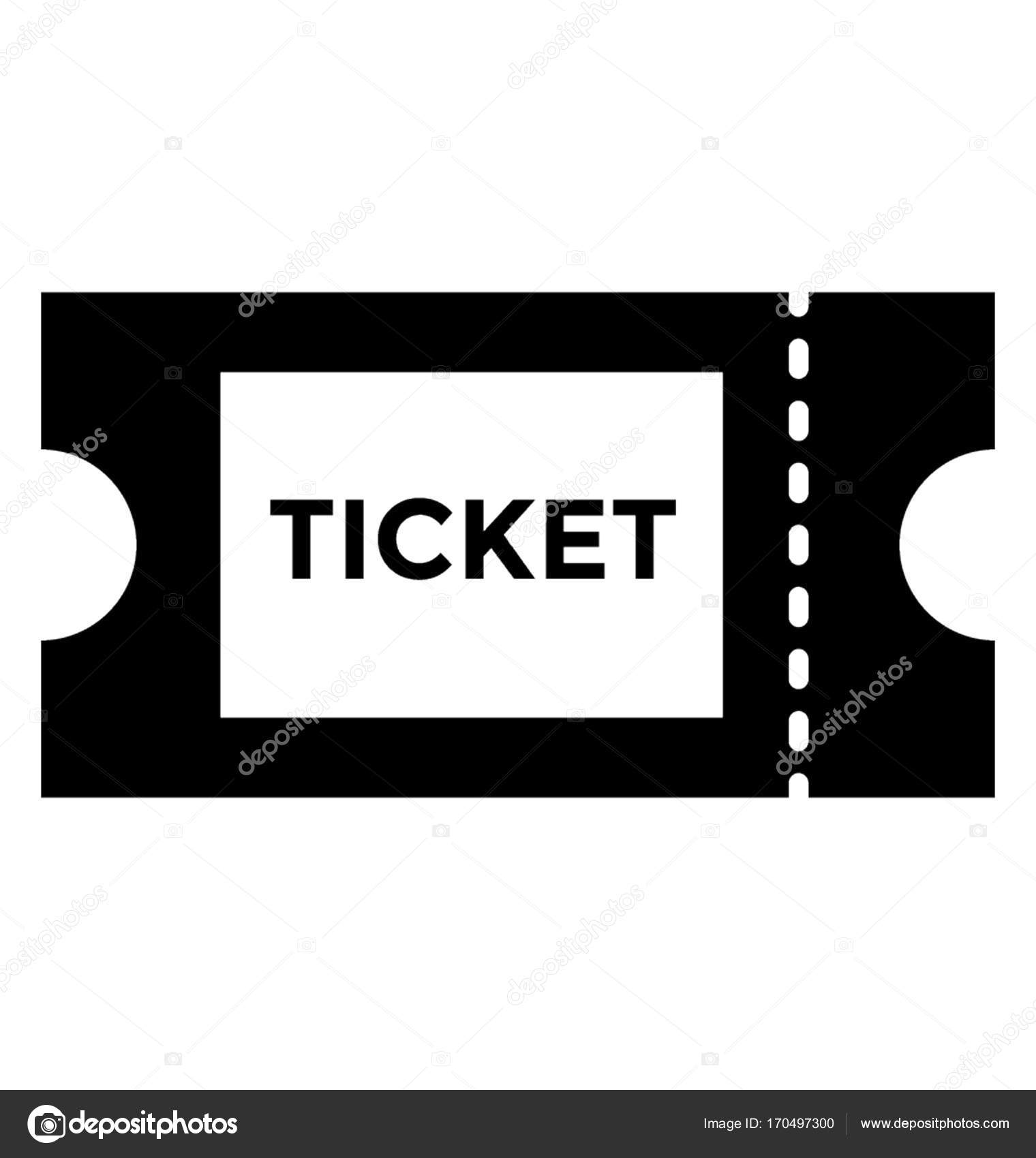 Ticket vector icon. Stock image and royalty-free vector files on 