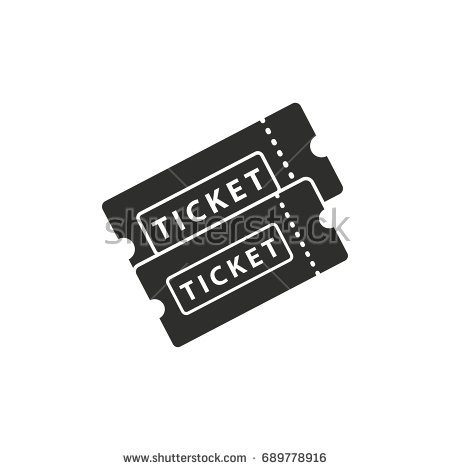 Ticket Vector Icon Stock Vector Art  More Images of Authority 