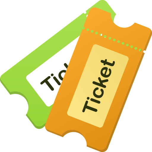 Two Movie tickets - Free cinema icons