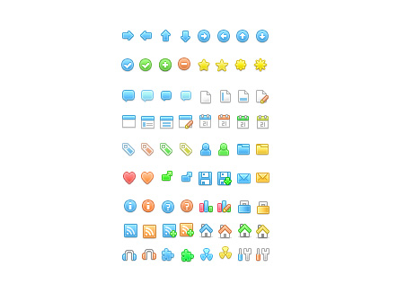 Freebie - 80 Tiny Vector Icons by GraphBerry - Dribbble
