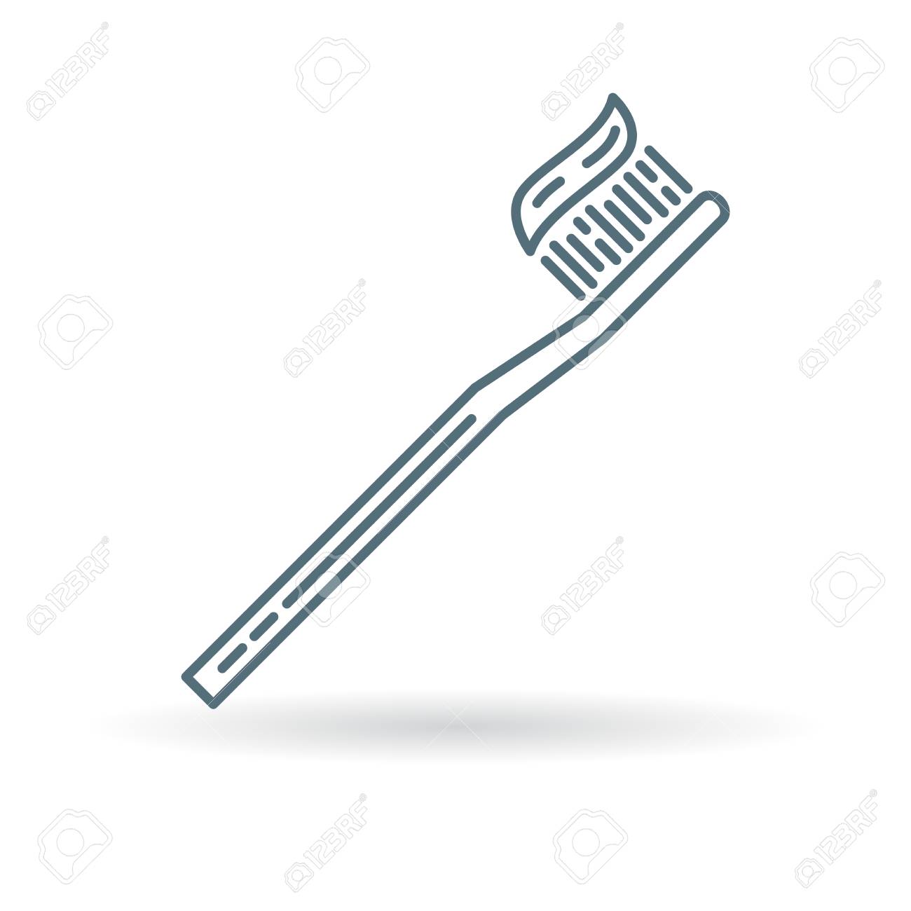 Безопасность символ зубная щетка