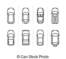 Sun yellow fast race car - top down view drawings - Search Clipart 