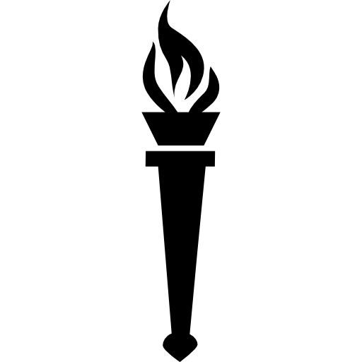 Torch icon | Stock Vector | Colourbox