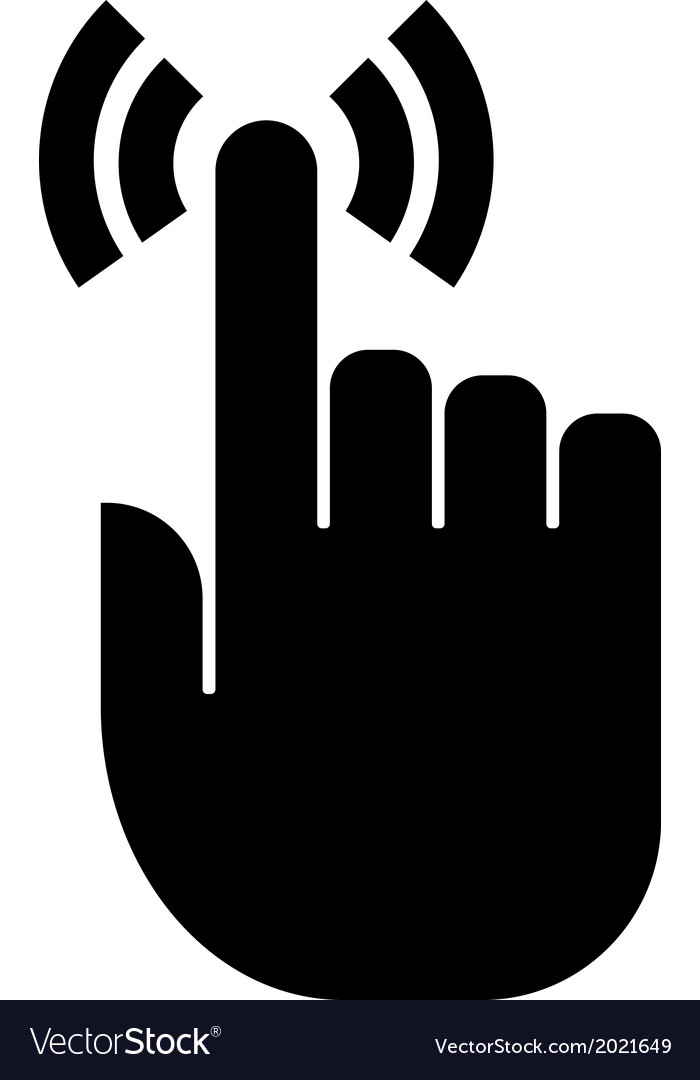 Finger touching screen - Free gestures icons