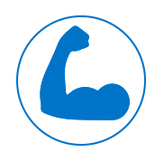 Man, muscular, strong, tough icon | Icon search engine