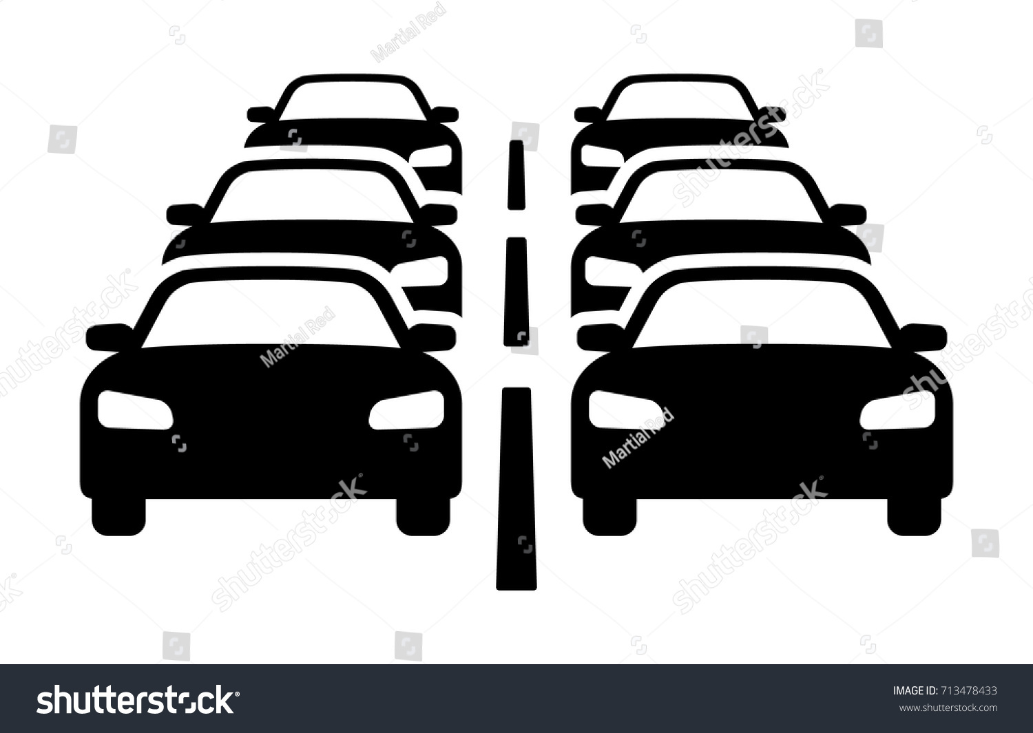 An image of a web traffic congestion icon. vectors illustration 