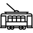 Tram Side View Icon - Transport  Vehicles Icons in SVG and PNG 
