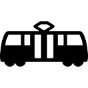 Metro, railway, red, subway, train, tram, transport icon | Icon 