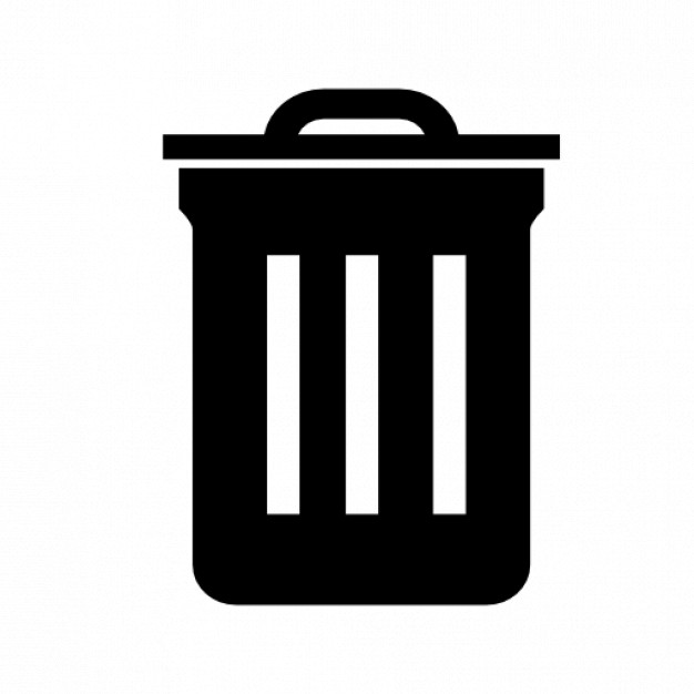 Junk Garbage Trash Waste Dustbin Cancel Block Svg Png Icon Free 