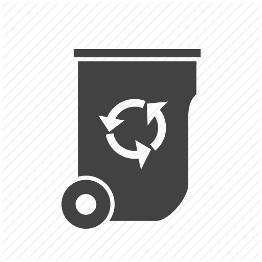 Clipart - Recycle bin icon