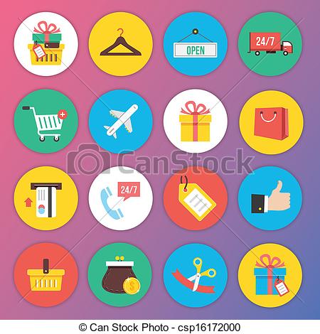 Plate with fork and knife trendy icon Royalty Free Vector
