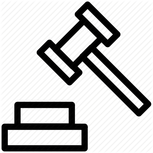 Court, gavel, hammers, judge, mace, trial court icon | Icon search 