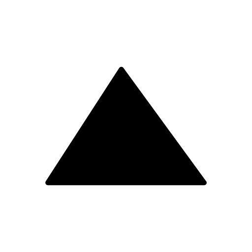 Black triangle icon - Free black shape icons