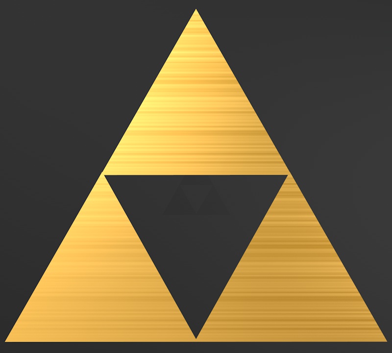 The Triforce by Manolo Saudo - Dribbble