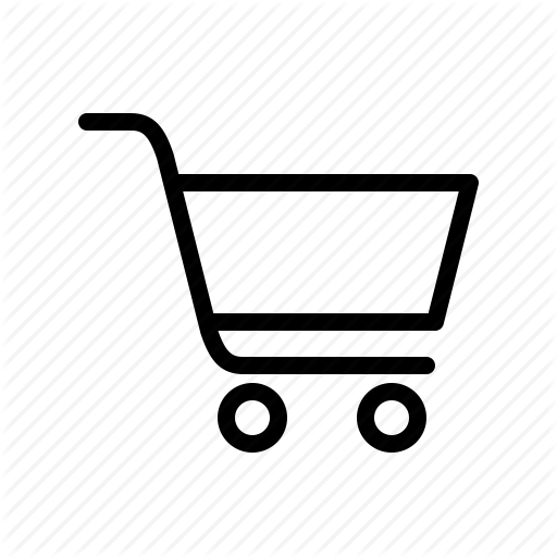 Kitchen trolley icon simple black style Royalty Free Vector