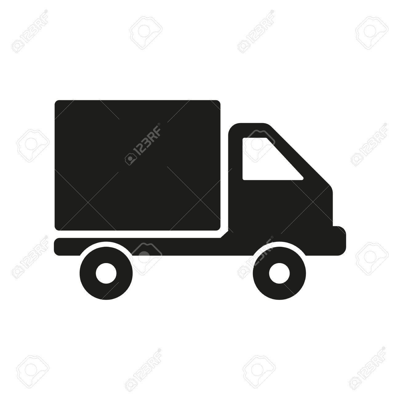 Box Truck Vector Icon | Download Free Website Icons