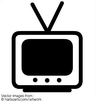 Retro TV Icon - free download, PNG and vector