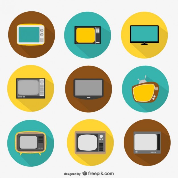 Television Line Icon Outline Tv Vector Logo Illustration Linear 