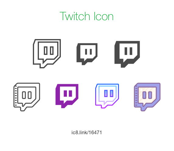 Twitch Icon - Icons by Canva