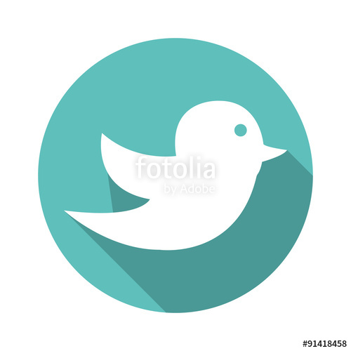 3d Blue Bird Tweet Bird Vector Stock Vector 456716245 - 
