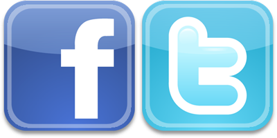 Facebook  Twitter Icons | Vectorish